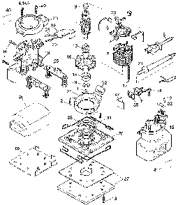 Exploded Diagram A Diagram and Parts List for PL52-25 Type 2 Black and Decker Orbital or Palm Sander